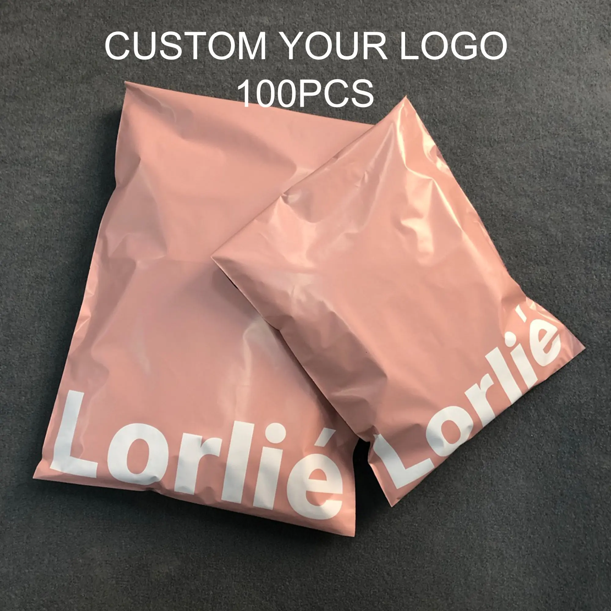 100 Custom logo colored Poly Mailers Courier storage Postal Bags Gift Packaging Padded Shipping Envelopes custom Hoodies