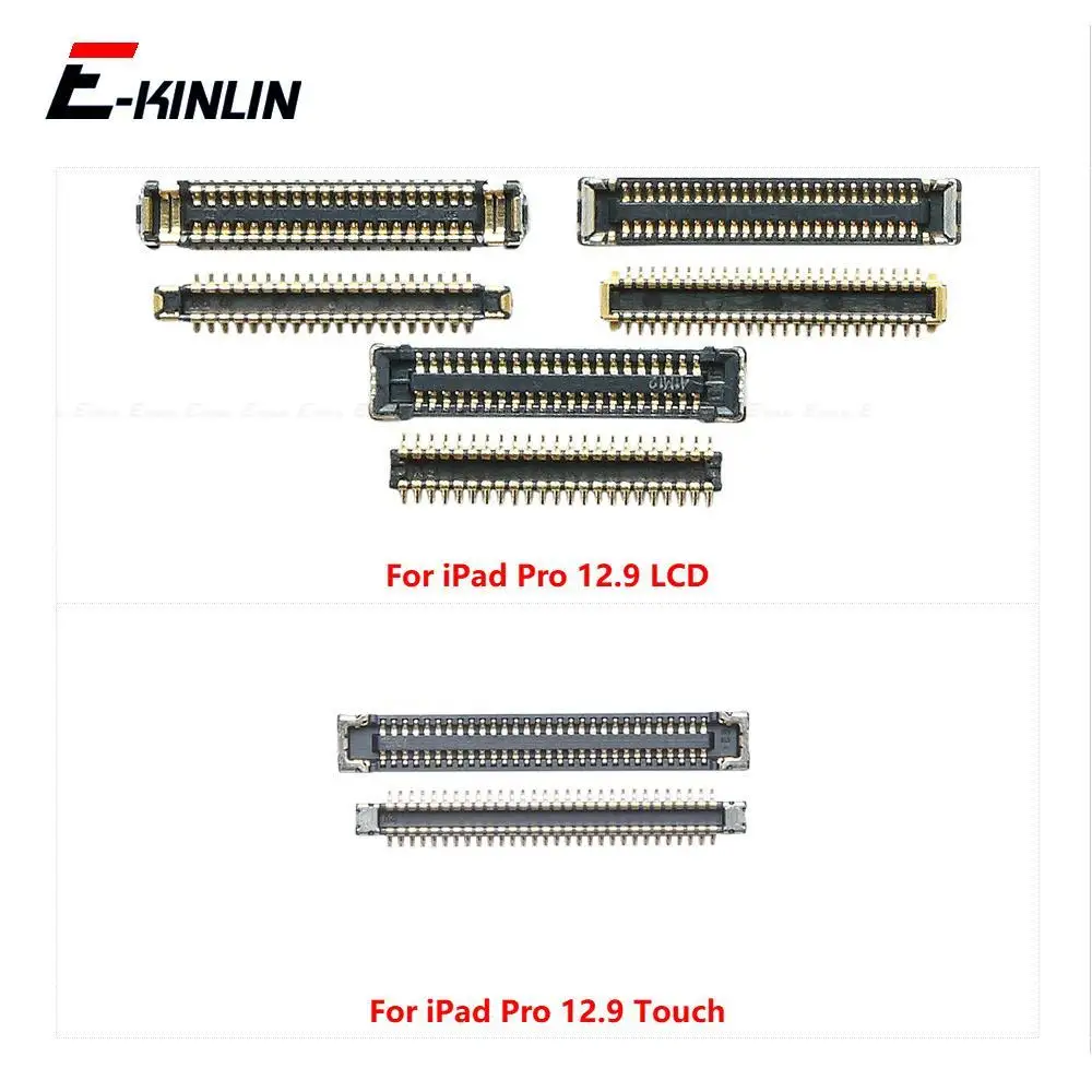 Touch Digiziter LCD Display Screen FPC Connector On Flex Motherboard Board For iPad Pro 12.9 inch 2015 2017 2018 2020 2021