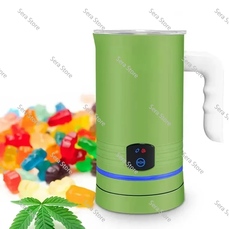 Household Gummy Bear Making Machine, Double Spin Edible Oil Injectable Gummy Blender, DIY Gummy Candy Maker for Home Use