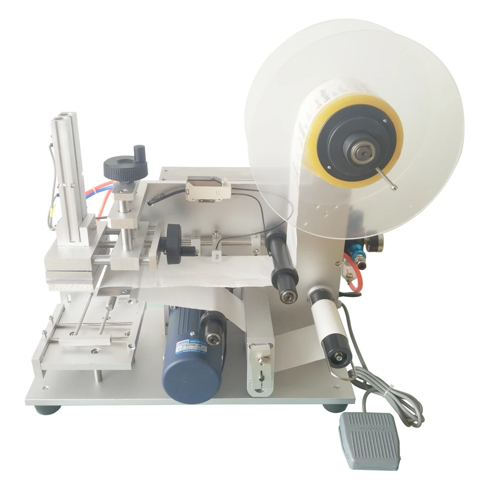 Picture 3: SLabeling Machine | High Efficiency & Precisionemi-Automatic Flat Surface