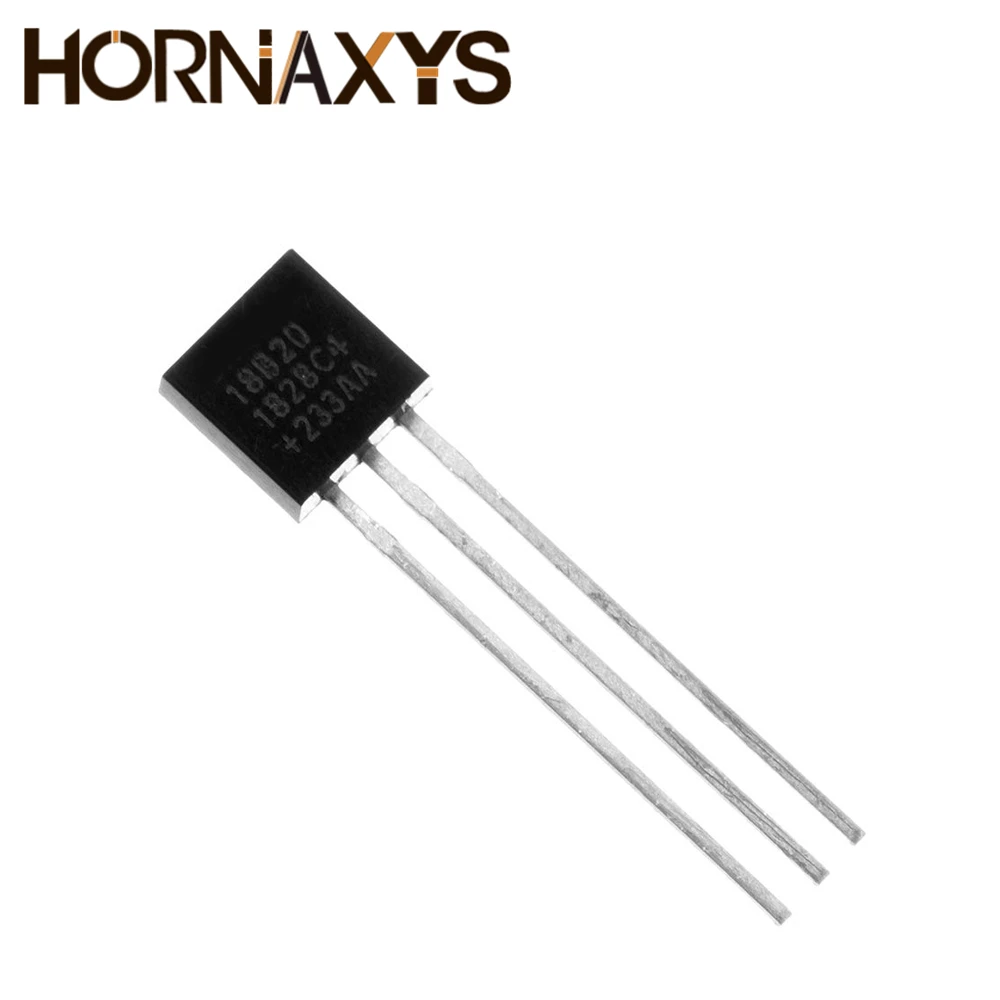 5PCS DS18B20 18B20 TO-92 Temperature sensor New and Origianl DS18B20 TO92 DS18B20 18B20