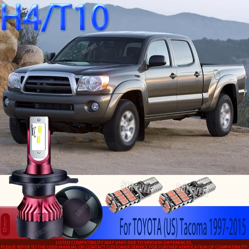 

The 150W H4 LED for Getting Work Done at Night For TOYOTA (US) Tacoma 1997 1998 1999 2000 2001 2002 2003 2004 2005 2006-2015