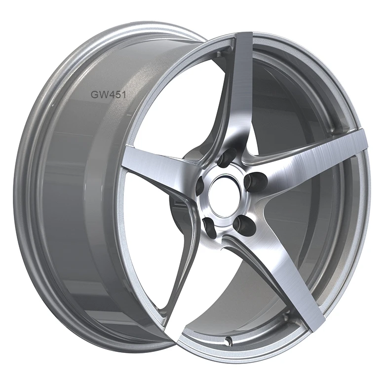 for High quality reliable Custom 21  inch 5 hole  Alloy  passenger car  forged wheels