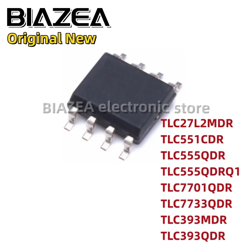 10piece TLC27L2MDR TLC551CDR TLC555QDR TLC555QDRQ1 TLC7701QDR TLC7733QDR TLC393MDR TLC393QDR SOP8 Chipset