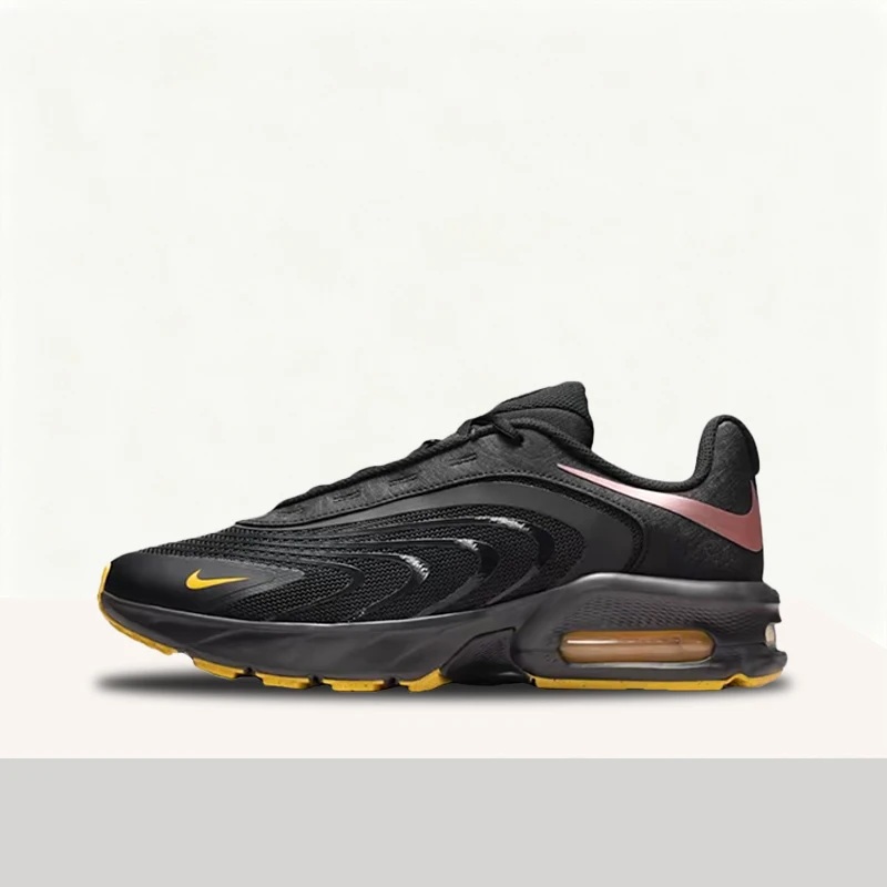 

NikeAir Max Fire is a comfortable, fashionable,versatile, durable, soft and elastic casual life shoe for men in black IR0819-001