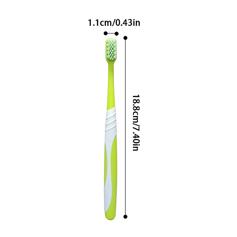 1PCS Orthodontic Toothbrush Concave U-shaped Male And Female Orthodontic Teeth Special Teeth Gap Clamp Cleaning Toothbrushes