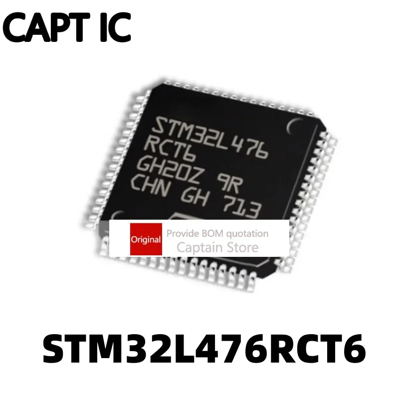 5PCS STM32L476RCT6 LQFP64