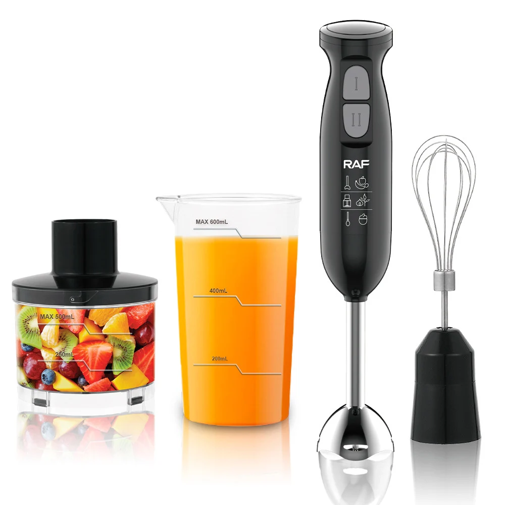 

800W Handheld 4-In-1 Multi-functional Immersion Cooking Stick Electric Blender Chopper Mixer Machine Juicer Soy Milk Maker Whisk