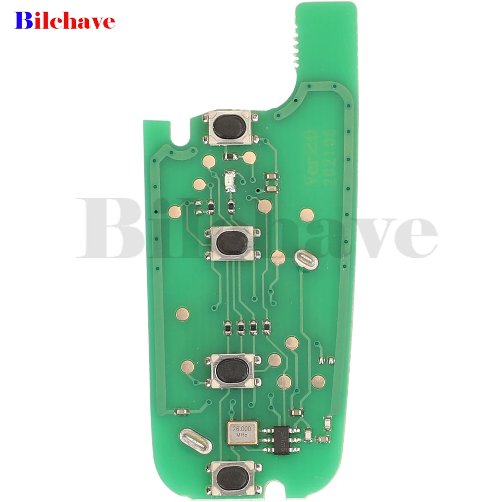 jingyuqin 4D60/4D63Chip 315/433Mhz HU101/FO21 Upgrade Remote Smart Key For Ford Escape Explorer Focus Mondeo Mustang Lincoln