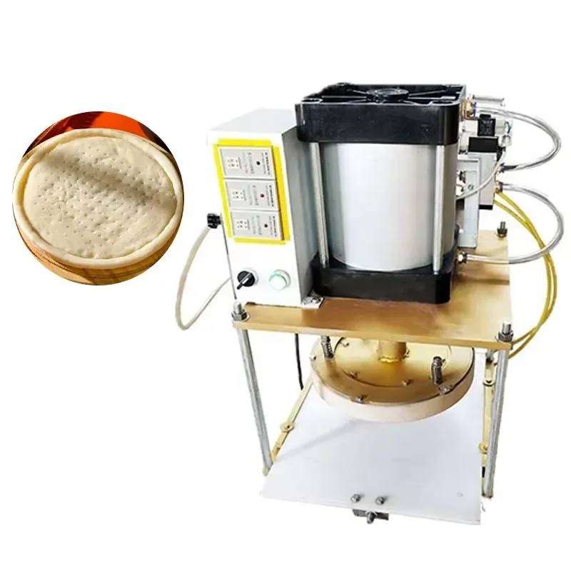 High Capacity Pizza Base Making Machine Nang Bread Pattern Press Making Machine