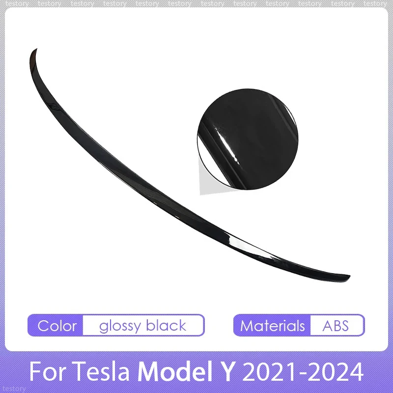 Spoiler voor Tesla Model Y Juniper Accessoires Spoilers Vleugels voor Tesla Model 3 Highland Accessoires 3/Y 2017-2026 ABS Materiaal