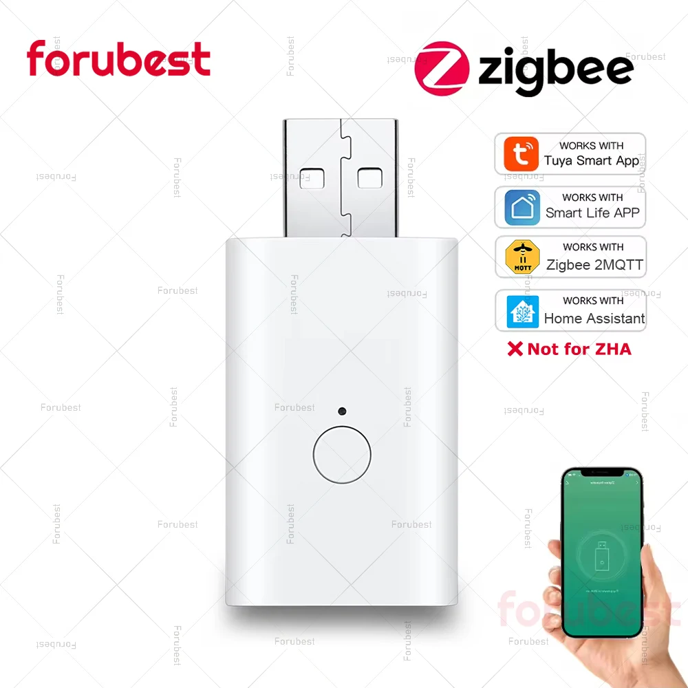 

Smart Tuya Zigbee 3.0 Wireless Signal Repeater USB Signal Amplifier Can Work With ZigBee Gateway Hub Smart Life APP Zigbee2MQTT
