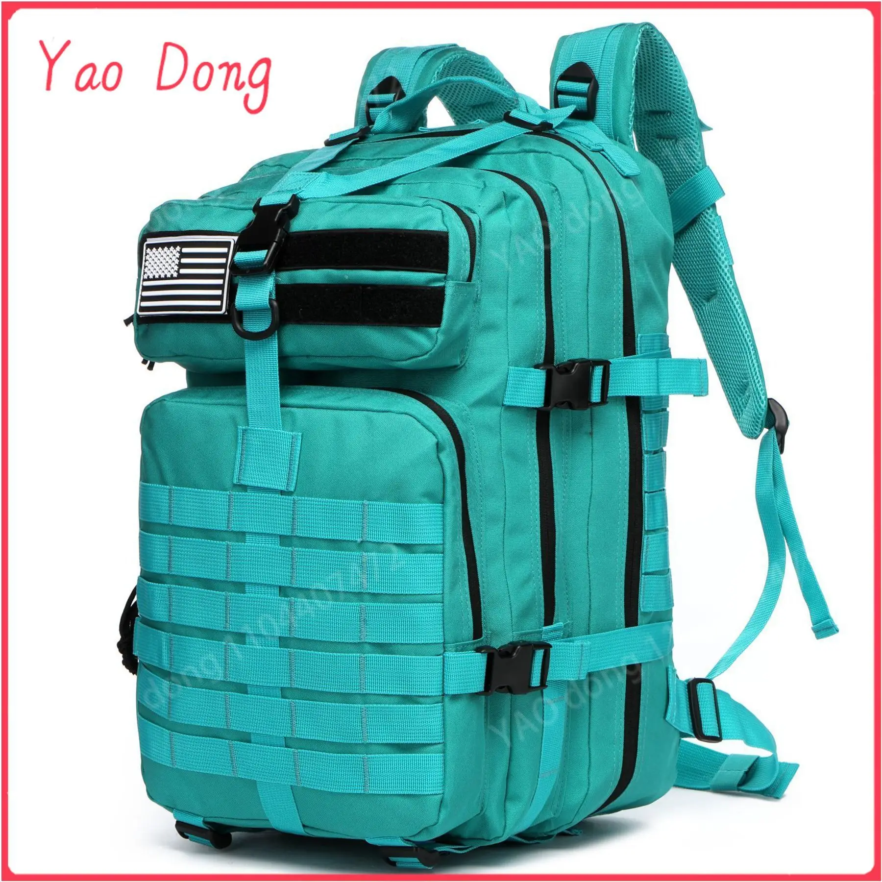 Yao Dong 25L/50L  Waterproof Trekking Fishing Hunting Bag Backpack Outdoor Rucksacks Tactical Sports Camping Hiking Sturdy Backp