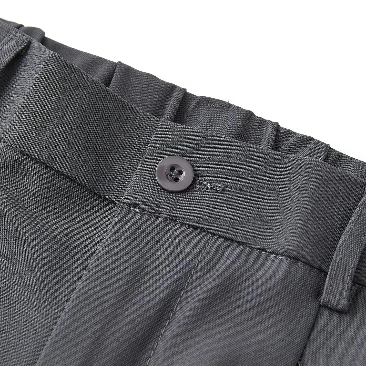 Herbsthosen für Herren, lockere Freizeithosen mit guter Drapierung, bodenlange Hosen, koreanischer Stil, trendige gerade Anzughosen. – Detail 2