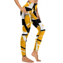 Pantalones de Yoga Van Halen para mujer, mallas Push Up personalizadas, Sexy, POPULAR en amarillo, medias elásticas deportivas Retro para gimnasio