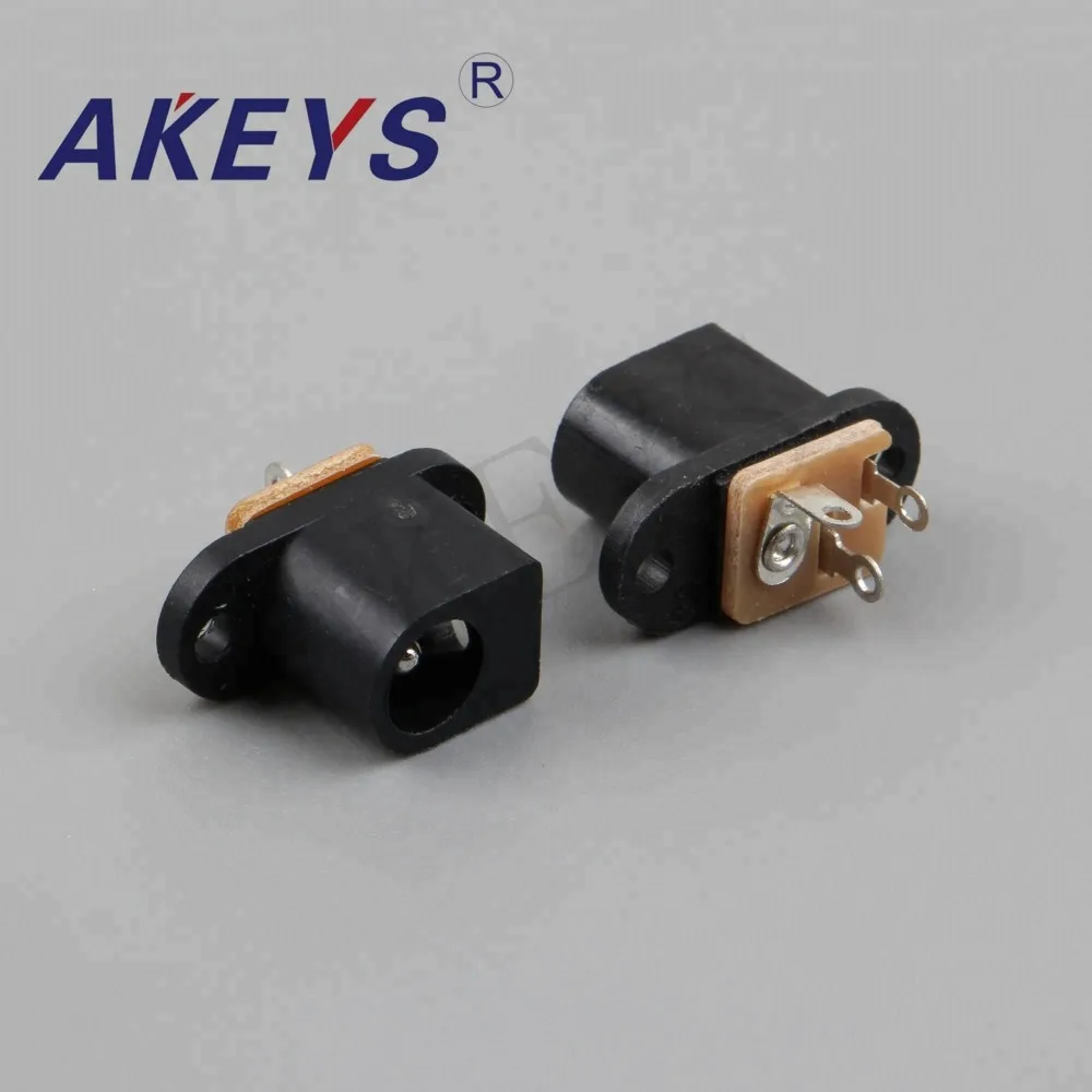 10pcs DC-016 3 pins 3.9mm PCB smt dc power jack Female power socket DC jack with ear
