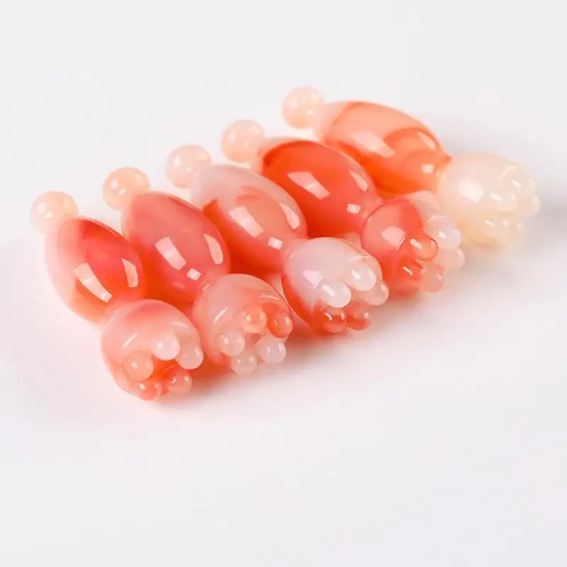 *1Pc Lotus Seedpod Shape Massager Facial Physiotherapy Tool Resin Gua Sha Face Skin Care Massage Stick Smooth Face Massage Tool