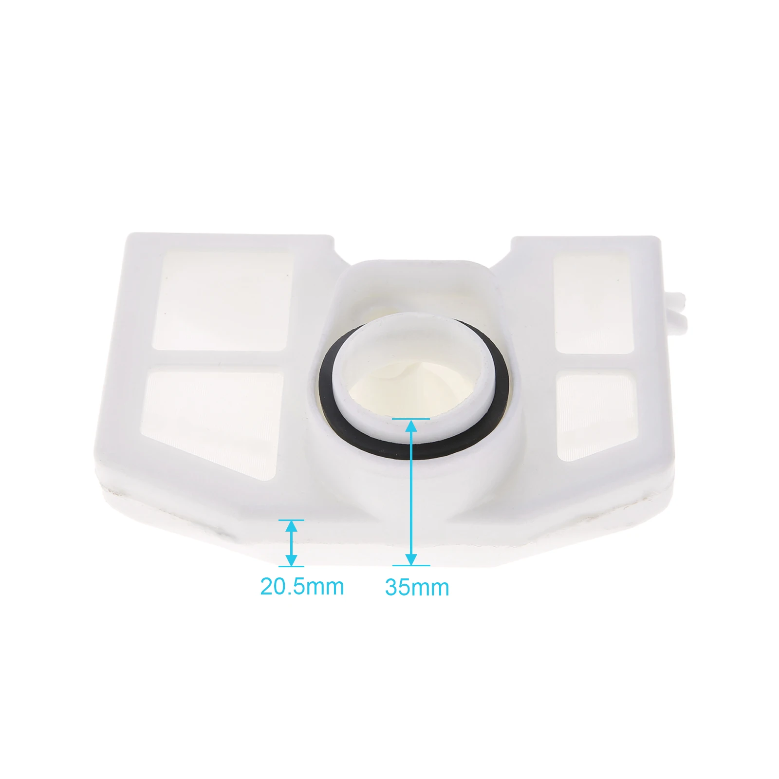 Nettoyeur de filtre à Air avec rondelles pour tronçonneuse à essence chinoise, pièces de rechange pour outils de jardin, 45CC 52CC 58CC 4500 5200 5800, 2 jeux