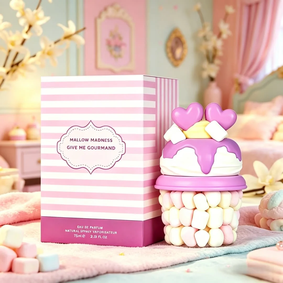 Lata&faCotton Candy Rhapsody perfume, 2.53 oz. 100 ml, soft cotton candy, delicious flavor, full of the vitality of sweet girls