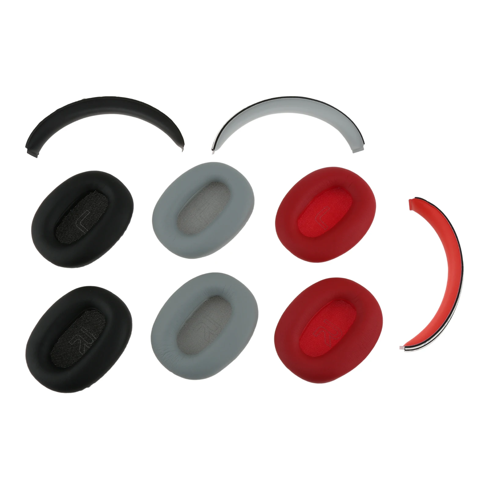 

1 Pair Red Grey High Quality Ear Pads for Edifier W820BT W828NB Headphones Replacement Foam Earmuffs Ear Cushion Accessories