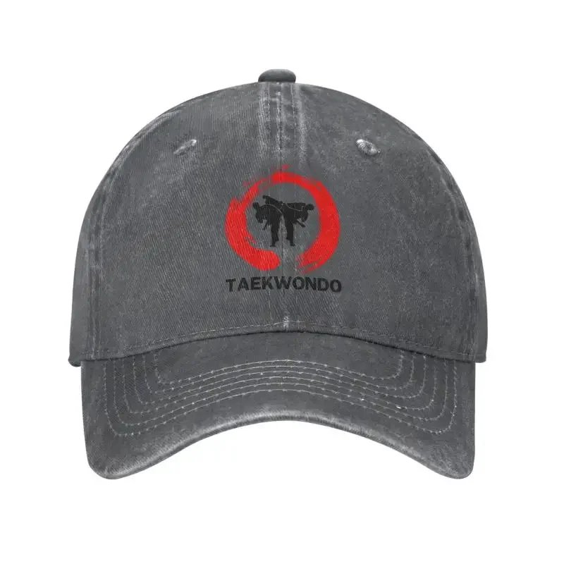 

Fashion Cotton Taekwondo Baseball Cap for Women Men Adjustable Korean Dad Hat Sun Protection