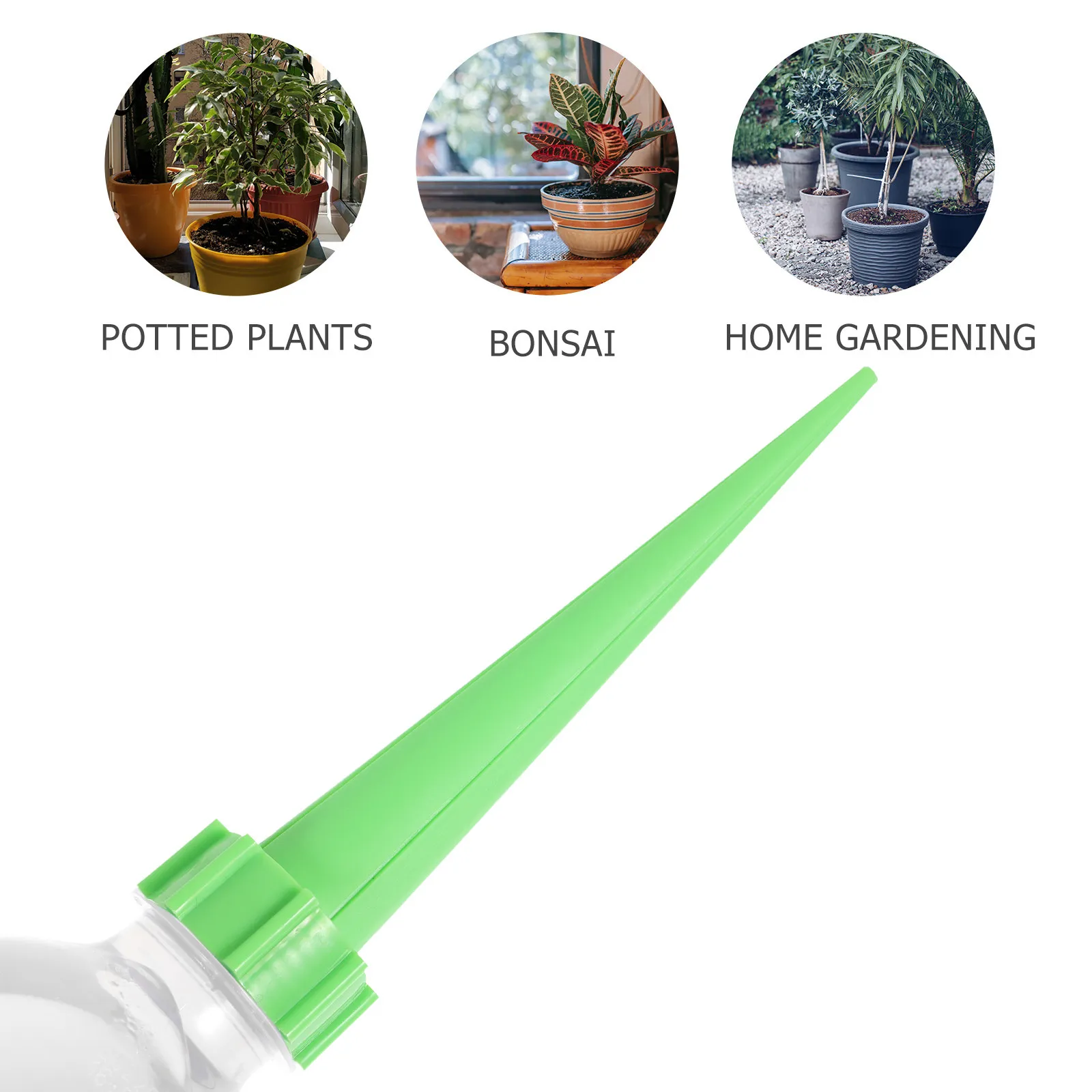 16Pcs Automatic Plant Watering Devices Drip Irrigation System Adjustable Self Watering Spikes for Garden