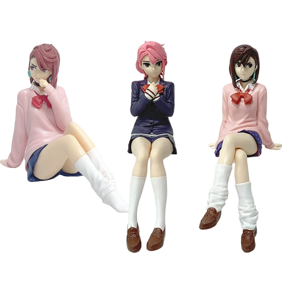 Anime Dandadan Ayase Momo Shiratori Aira Postawa Siedząca S.H.Figuarts Transformowana Model do Składania PVC Figurki Akcji Zabawki Prezent