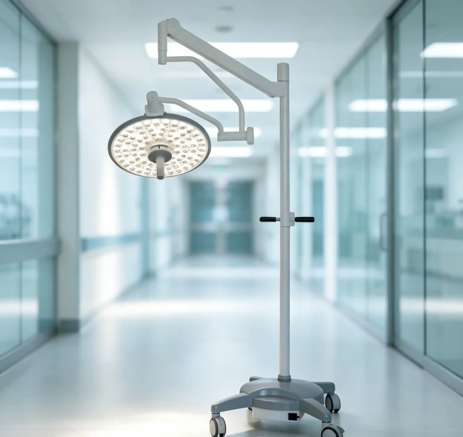 OLM9550 Mobile LED Surgical Examination Light Hospital Operating Room Shadowless Light