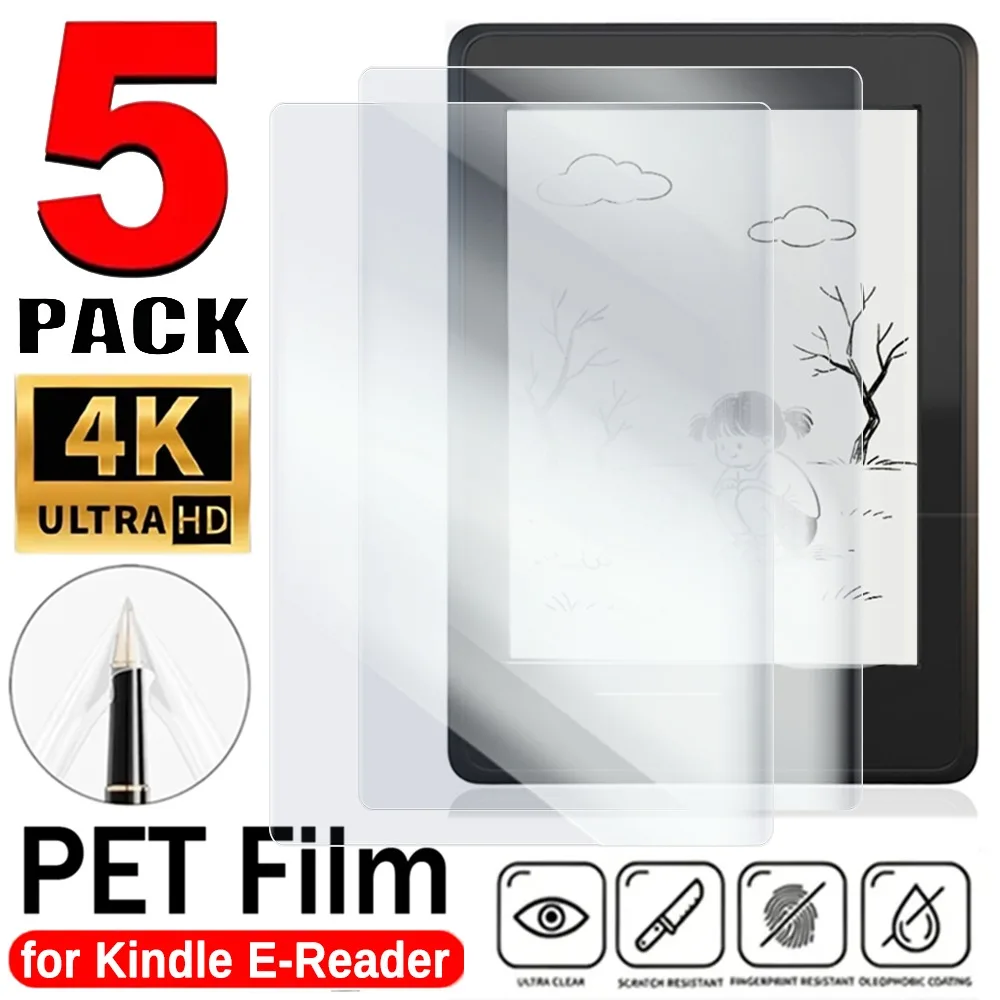 1-5pcs PET Matte Hydrogel Film for Kindle Scribe 2025 11in 10.2in Screen Protector for Kindle 2024 Youth Edition/Paperwhite2024