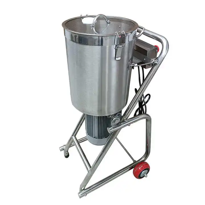 Triturador de Frutas e Vegetais em Aço Inoxidável para Uso Doméstico, Triturador Elétrico Industrial de Grande Capacidade para Pimenta e Carne