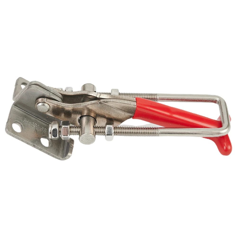 

High Strength Stainless Steel Toggle Clamp Set Pack of Two with an Impressive Load Bearing Capacity of Up to 200kg Each