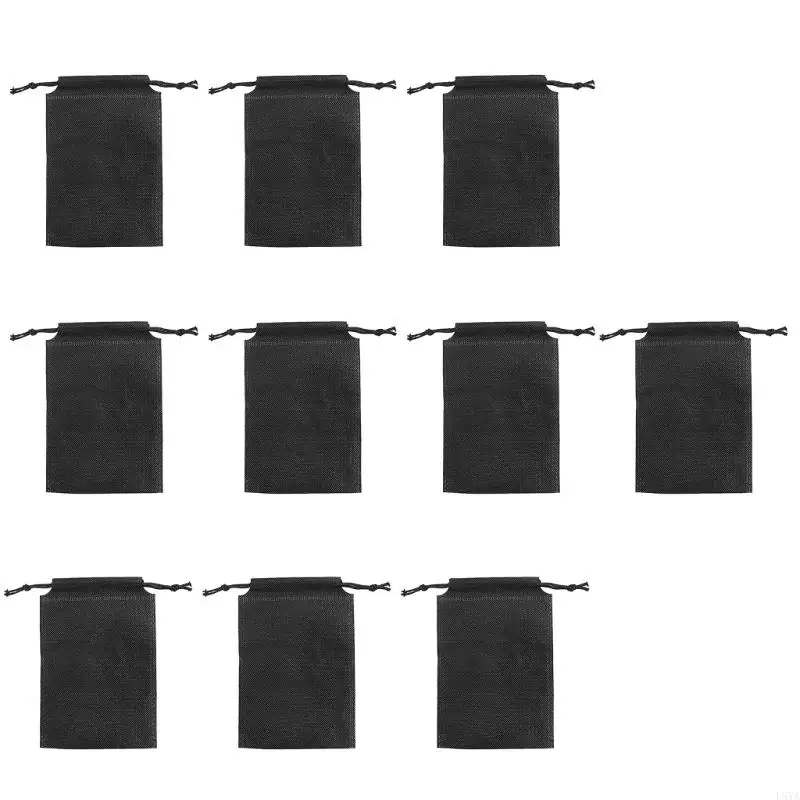 L5ya 10pcs Practical Non tessuto borse per scarpe borse per organizzatori per polvere traspirante