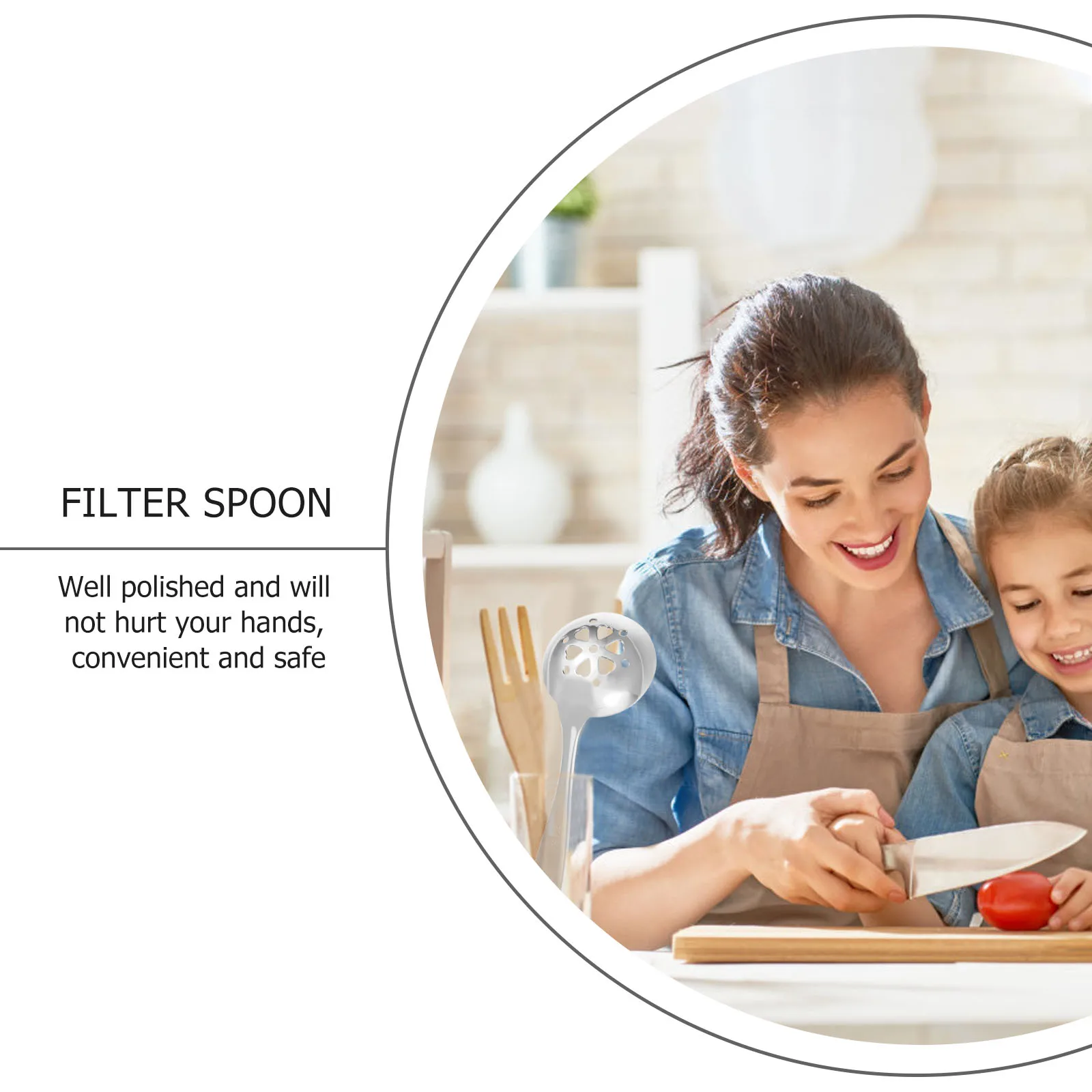 

Stainless Steel Soup Skimmer Multi Functional Cooking Strainer Filter Spoon Hot Pot Kitchen Tool Food Strainer Vegetables Meat