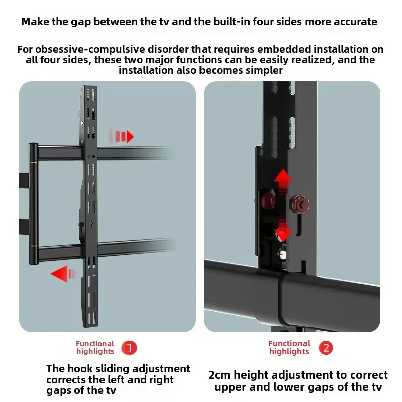 Suporte de TV de parede extensível