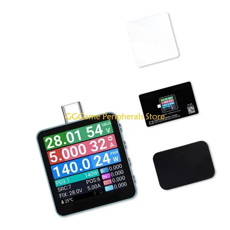 U55B Charging Tester with Color Display for Cable Checks and Charging Review
