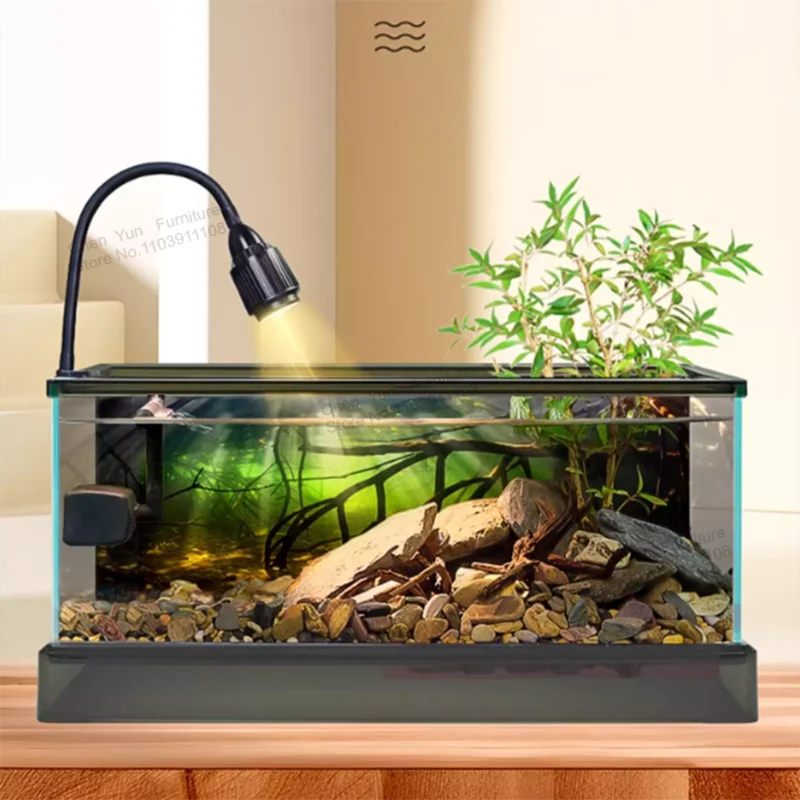 Nordic Home Fish Tank Living Room Ecology Aquatic Pet Supplies Filtration Landscaping Fish Tank Light Aquarium Pour Aquarium