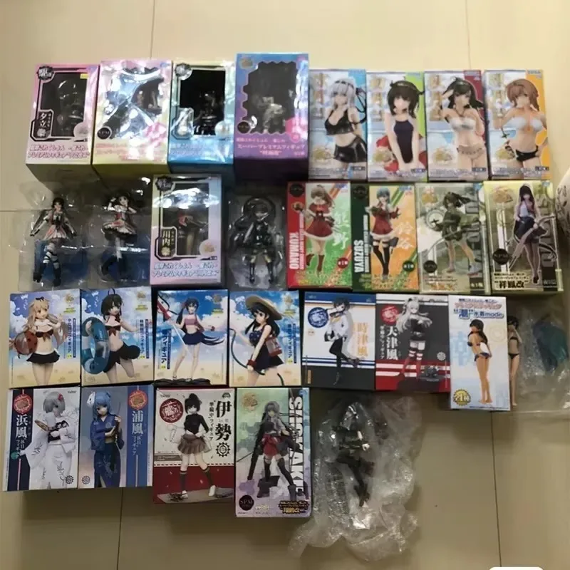 Figura de acción de colección Kantai Kaga Yura IJN Akatsuki Yamato Zuikaku IJN Urakaze OYODO-KYA figura encantadora juguetes de adorno