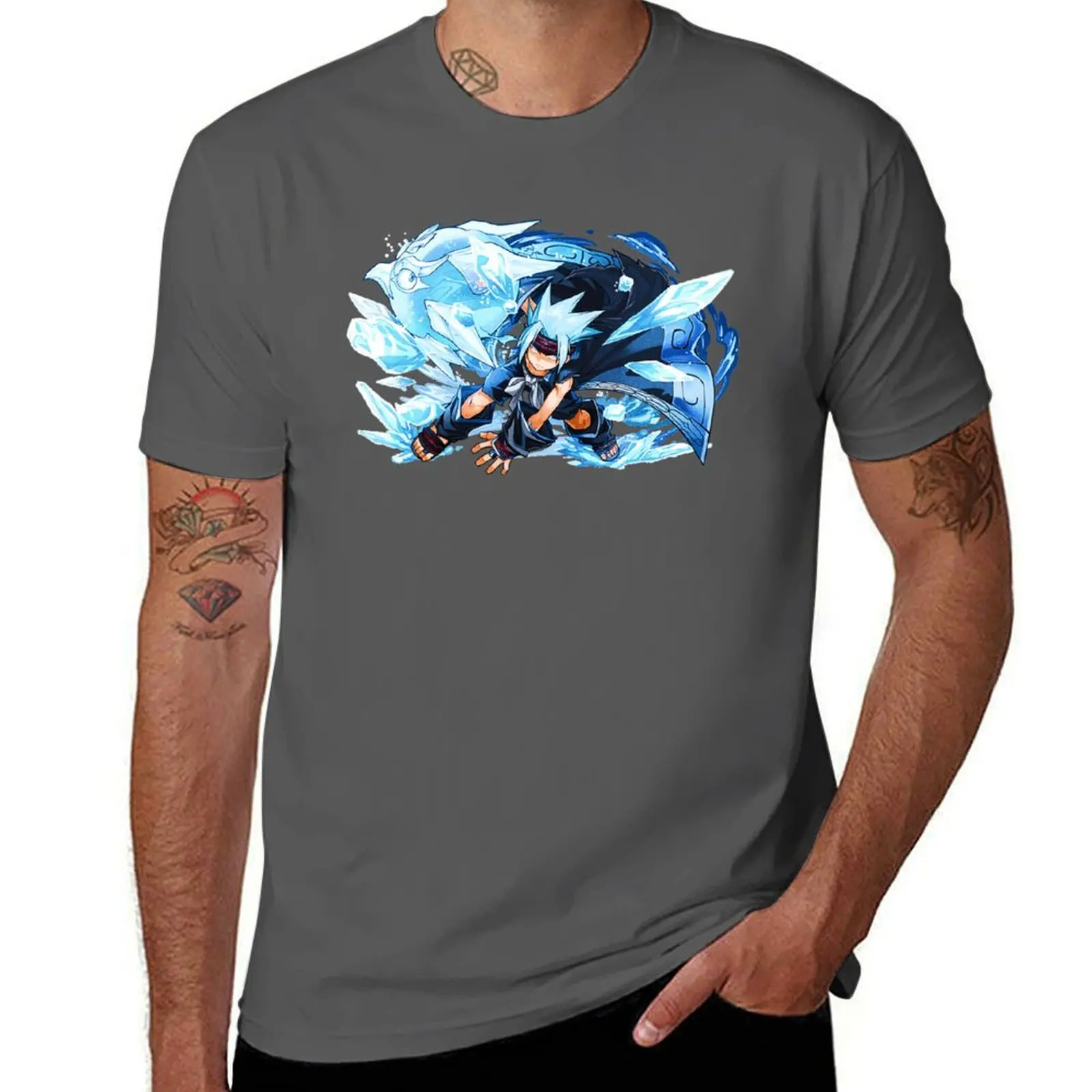 

SHAMAN KING VII T-Shirt Holiday Party T-Shirt for Men