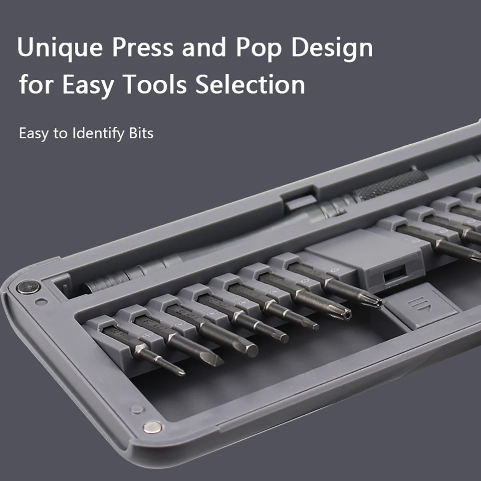 30 in 1 Precision Screwdriver Set Magnetic Driver Extended Torx Hex PC Tools Mobile Phone Repair Hand Tool Kit