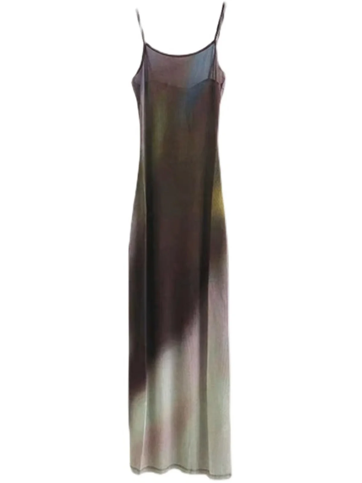 Paloma laine couleur mixte sangle élastique imprimé moulante Sexy minceur longue Dr femmes été décontracté h-ape tricoté