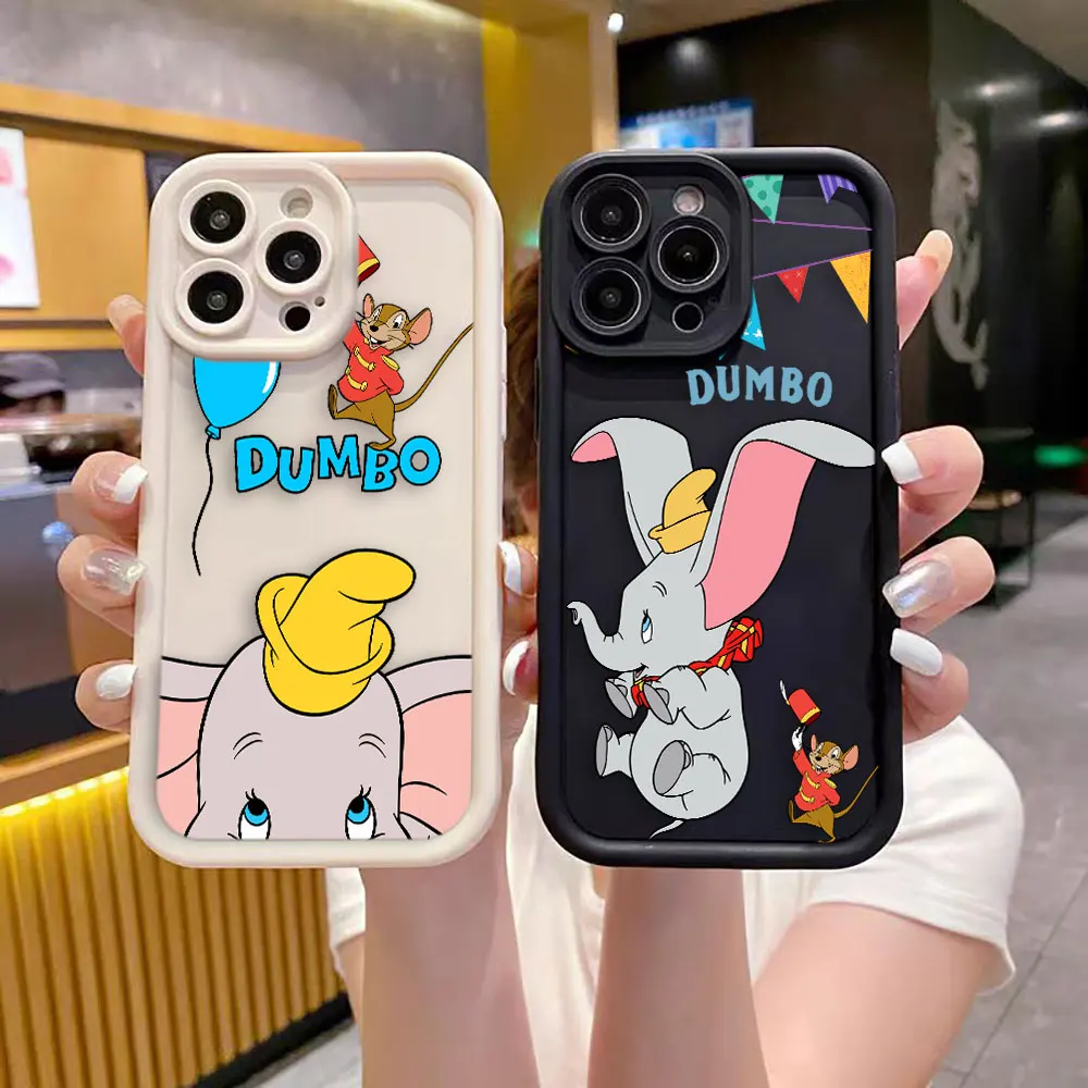 

Disney Dumbo Phone Case For Redmi A1 A2 A3 NOTE 8 9 9S 10 11 12 12S 13 Pro Plus Silicone Case Funda Coque Shell Capa