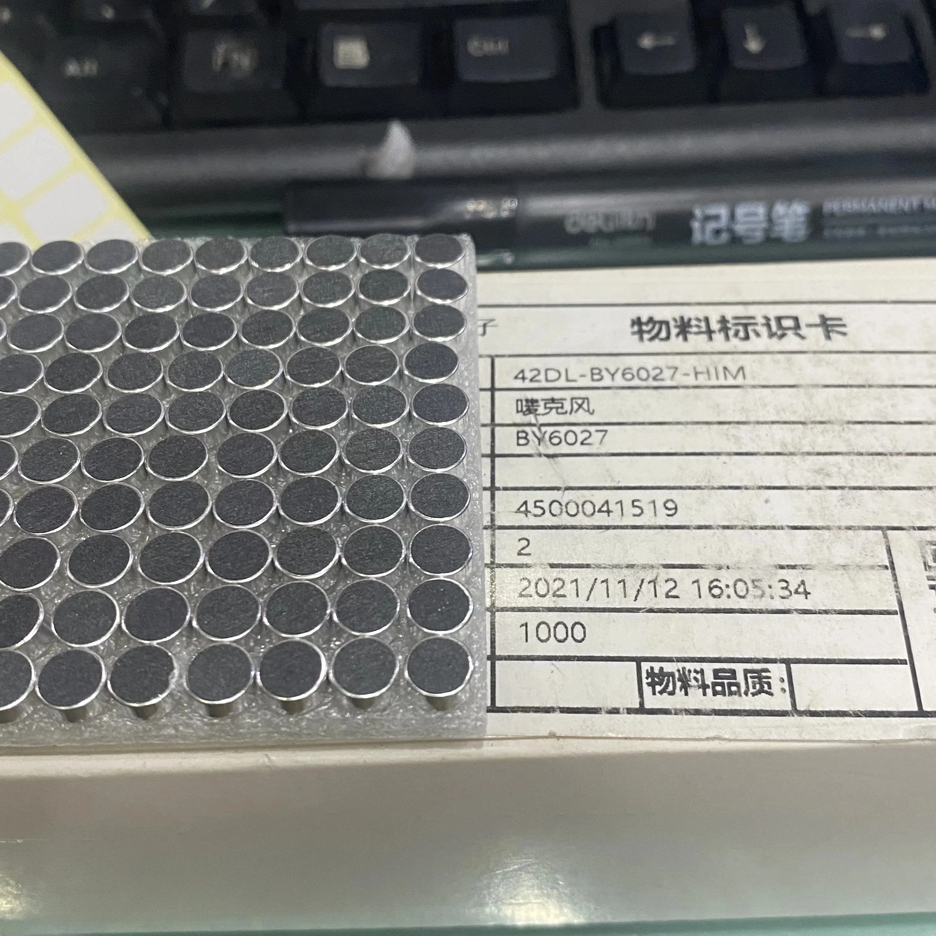 1000PCS 42DL-BY6027-HIM Through-hole microphone / Electret condenser microphone Φ6.0×2.7mm