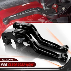 JDSTUNING For Honda CL500 2023-NOW Clutch Lever Brake Lever Set Adjustable Folding Handle Levers Motorcycle Accessories Parts