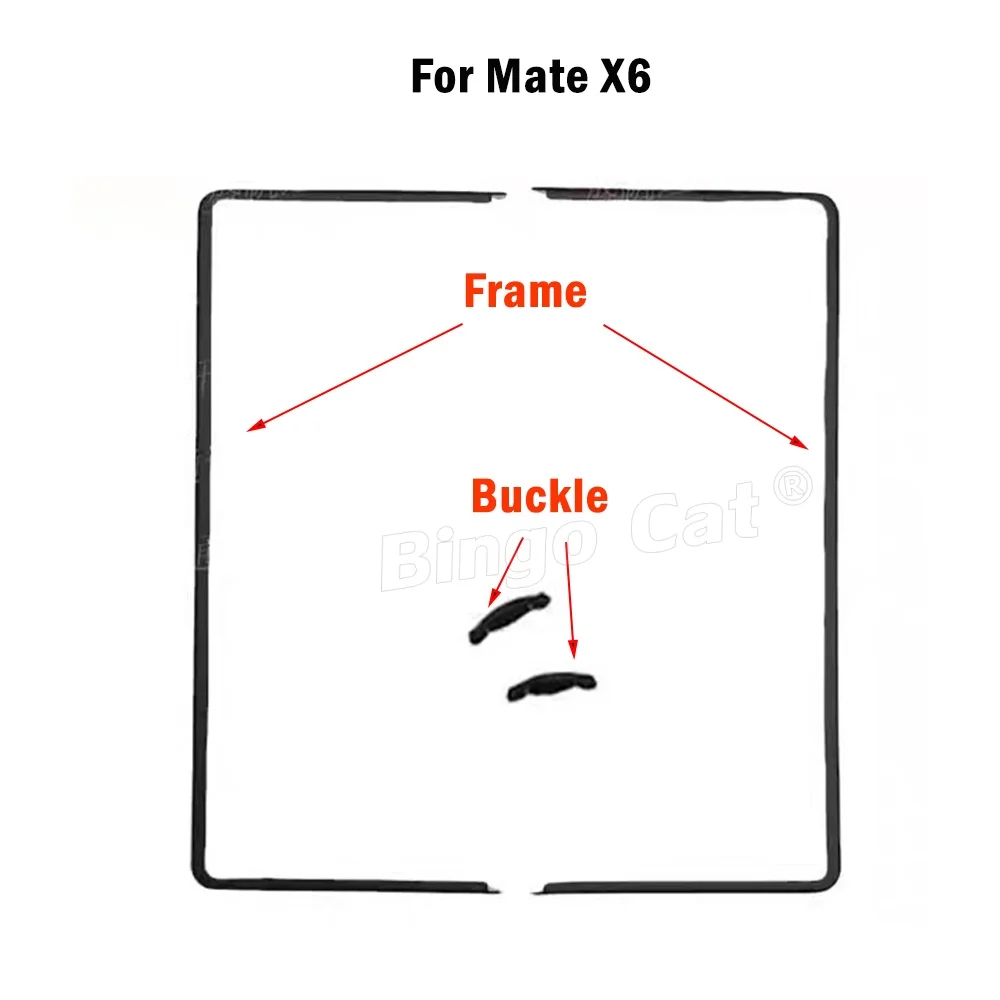 Novecel Ramka środkowa / Bezel do Huawei Mate X XS X3 X5 XS2 Honor Magic V2 V3 V5 VS2 VS3, zamiennik, P50 Pocket 2 Nova Flip — zdjęcie produktu 4