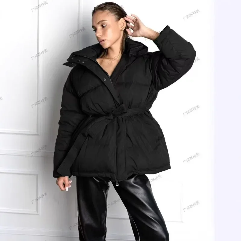 Women's Clothing European and American Amazon Cross-border Women's Cotton Clothes New Casual and Comfortable Belt Cotton Clothes