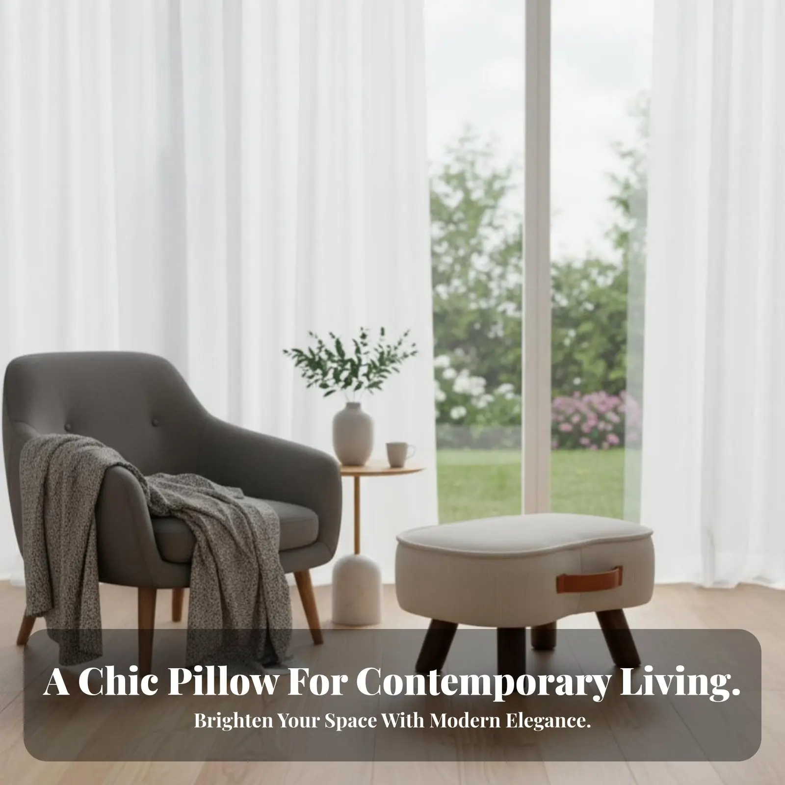 

Мягкий портативный пуфик-оттоманка с ручкой, в форме бобовидного ореха, с мягкой подкладкой, экономит пространство, для взрослых, родителей, для спальни