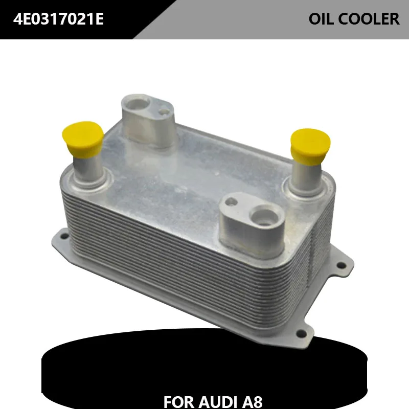 

Aluminium Oil Cooler 4E0317021E For Audi A8 (4E2 4E8) 2.8 3.0 3.2 FSI 2007-2010 Automotive Engine Oil Cooler