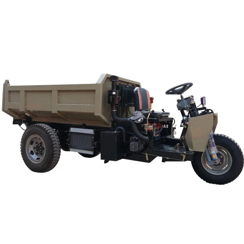 Engineering 3t 3,5 Tonnen 4 Tonnen Mini-Muldenkipper für den unterirdischen Minerbau