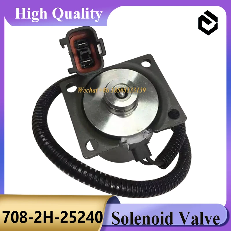 708-23-18272 708-2H-25240 Rotary Solenoid Valve 6D95 PC200-6 PC120-5 PC200-5 PC400LC Excavator