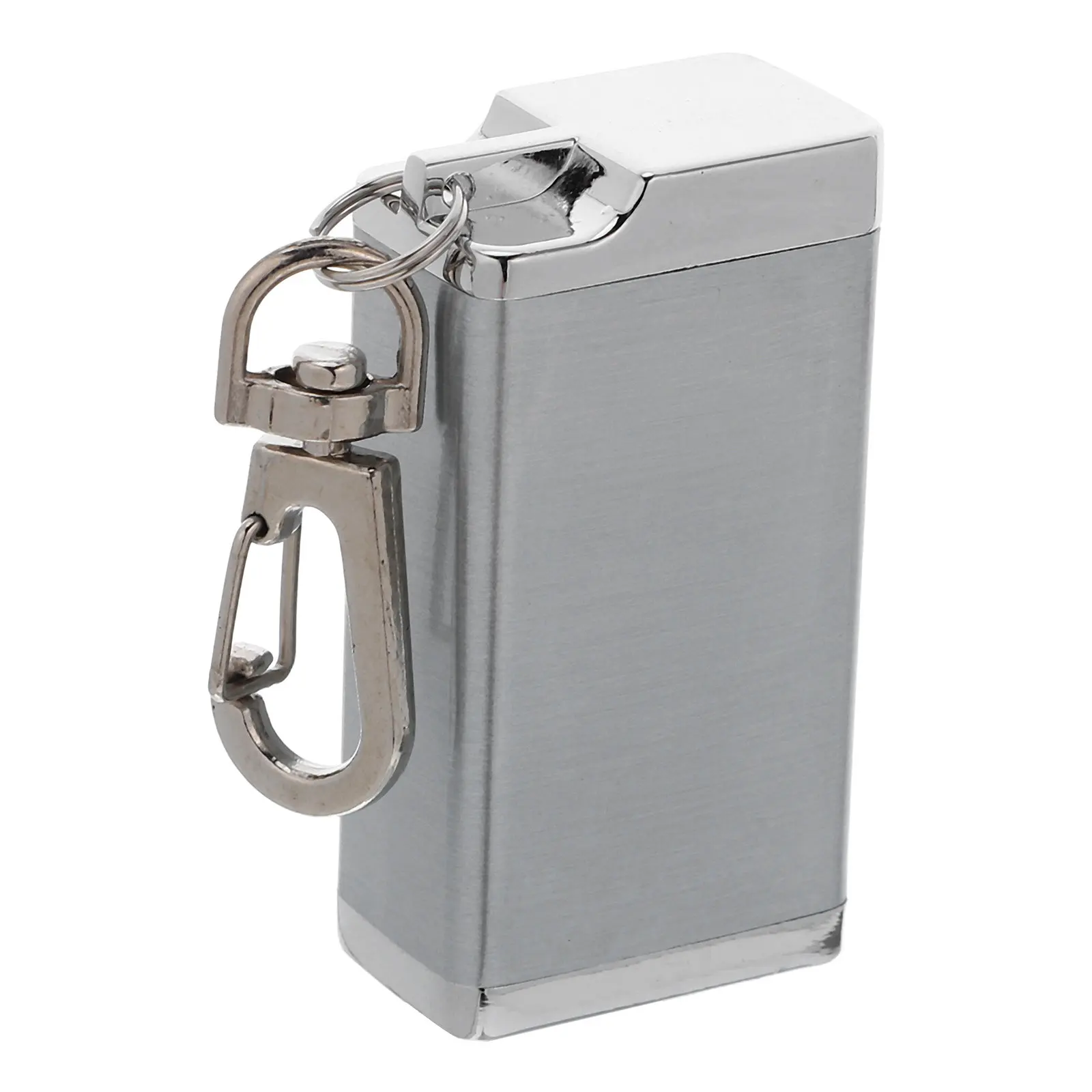 Compact Keychain Ashtray with Storage Tray – Portable Camping Organizer & Decorative Keyring